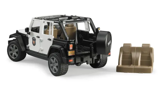 Radiowóz JEEP Wrangler Unlimited + Policjant