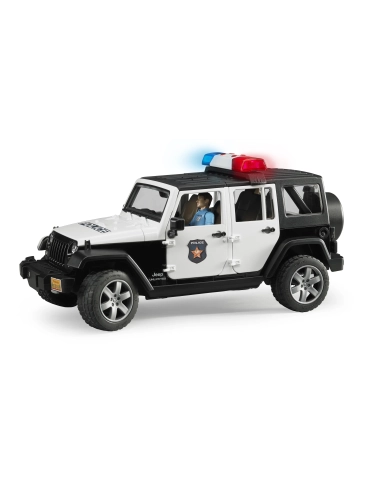 Radiowóz JEEP Wrangler Unlimited + Policjant