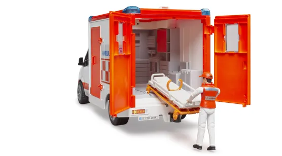 Ambulans + ratownik