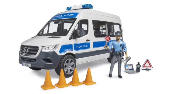 Radiowóz MB SPRINTER + Policjant