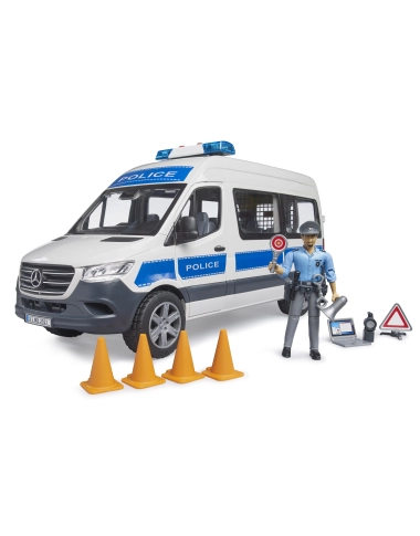Radiowóz MB SPRINTER + Policjant