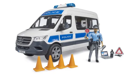 Radiowóz MB SPRINTER + Policjant