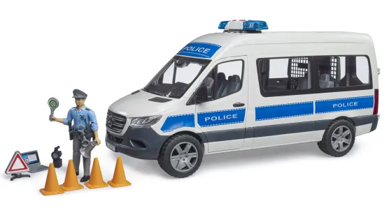 Radiowóz MB SPRINTER + Policjant
