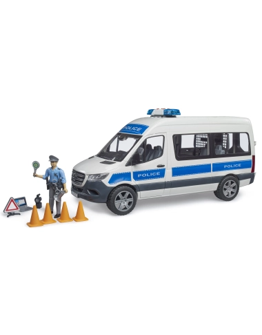 Radiowóz MB SPRINTER + Policjant