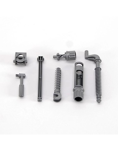 Bruder 02140 02141 - Srebrne elementy