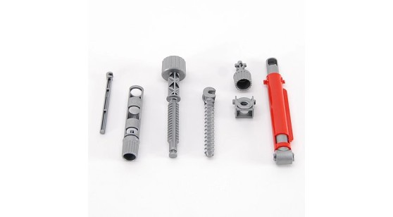 Srebrne elementy do Manitou MRT 02150 Bruder 02129