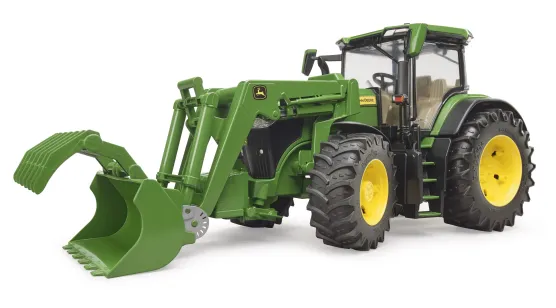 John Deere 7R + ładowacz czołowy