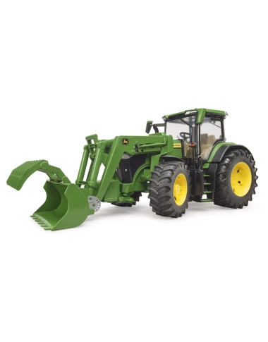 John Deere 7R + ładowacz czołowy