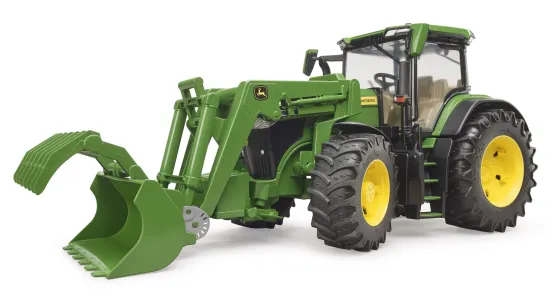 John Deere 7R + ładowacz czołowy