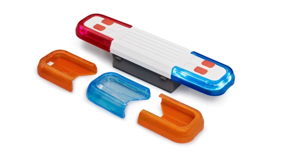 Moduł świetlno - dźwiękowy dla ciężarówek