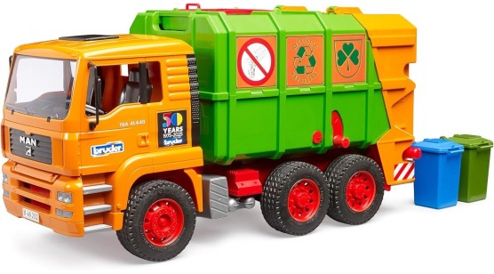 MAN TGA Śmieciarka +2 kosze Edycja limitowana 50-lecie