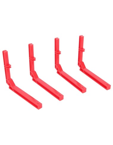 Bruder 43900 – Nóżki podporowe do kontenera (4 szt.)