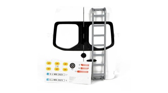 BR-46289 Tylne drzwi i naklejki do MB Sprinter