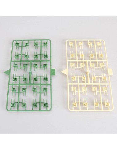 Bruder 02224 - Elementy zielone i żółte widły