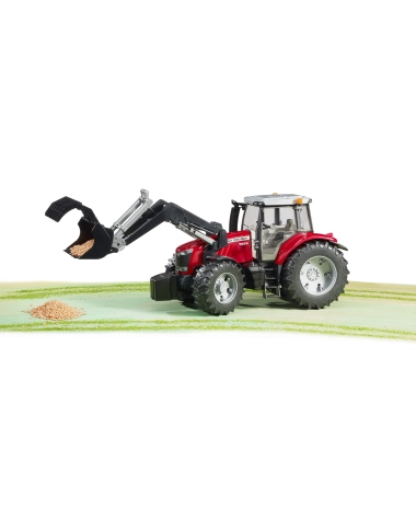 Massey Ferguson 7600 + ładowacz czołowy
