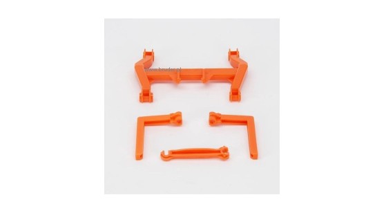 Bruder 62650 Pomarańczowe części do łuparki