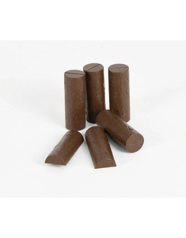 Bruder 62650 Imitacja bali drewnianych 6szt