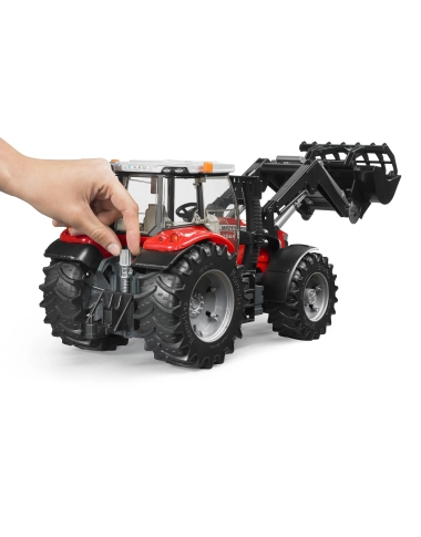 Massey Ferguson 7600 + ładowacz czołowy