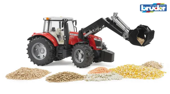 Massey Ferguson 7600 + ładowacz czołowy