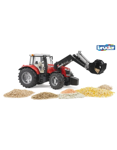 Massey Ferguson 7600 + ładowacz czołowy