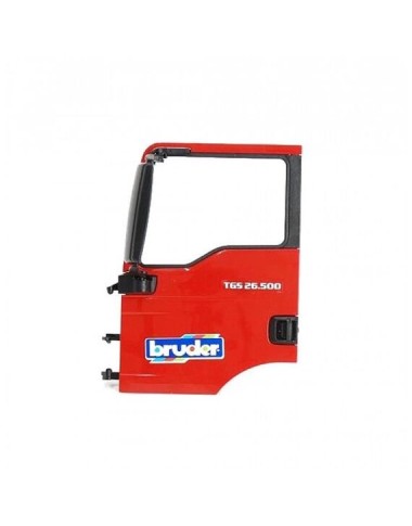 BR-43706 Lewe czerwone drzwi kabiny MAN TGS