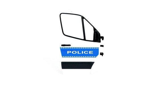 BR-43684 Drzwi pasażera MB Sprinter Policja