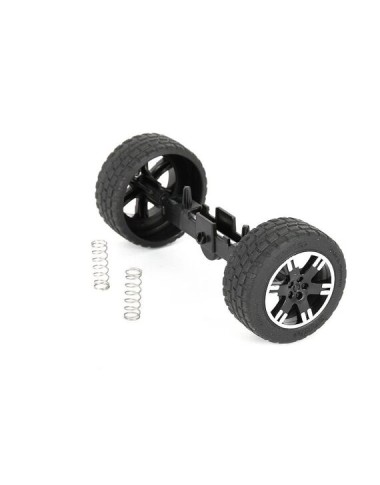 BR-43534 Przednia oś z amortyzatorami i kołami