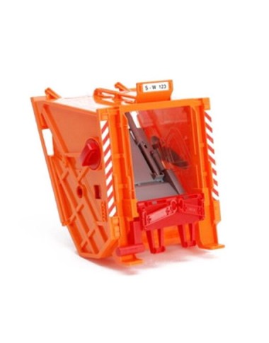 MB Actros śmieciarka - Tylna klapa pomarańczowa