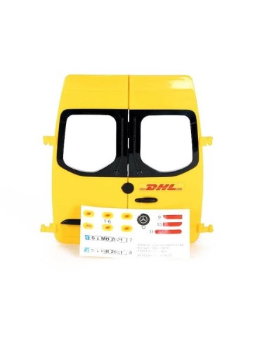 Bruder 02671 Tylne drzwi 2szt żółte plus naklejki