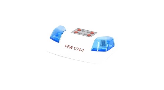 Bruder 02680 Zamontowany moduł światła i dźwięku