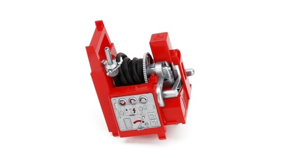 MAN pożarniczy z sygnałami - Pompa