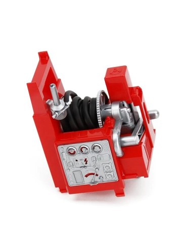 MAN pożarniczy z sygnałami - Pompa