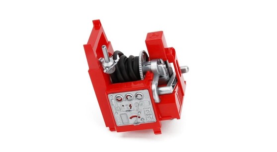 MAN pożarniczy z sygnałami - Pompa