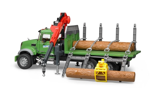 Zabawka MACK Granite do transportu drewna