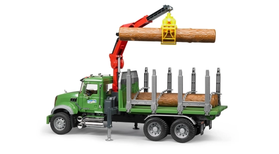 Zabawka MACK Granite do transportu drewna