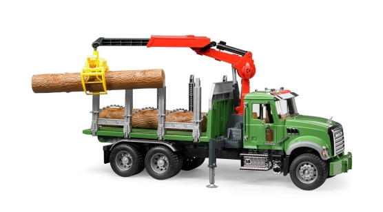Zabawka MACK Granite do transportu drewna