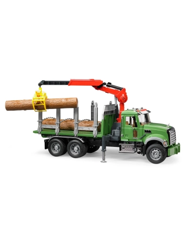 Zabawka MACK Granite do transportu drewna