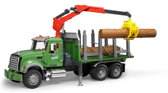 Zabawka MACK Granite do transportu drewna