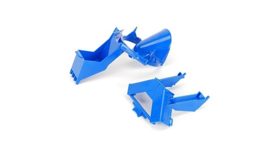 Bruder 02814 Lej do betoniarki,niebieskie elementy