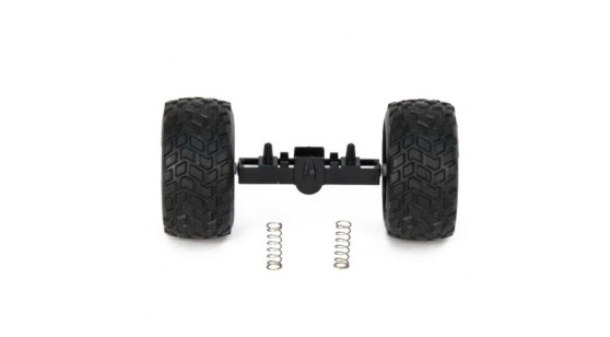 Tylna oś z kołami i amortyzatorami Jeep Cross Country Bruder 02541