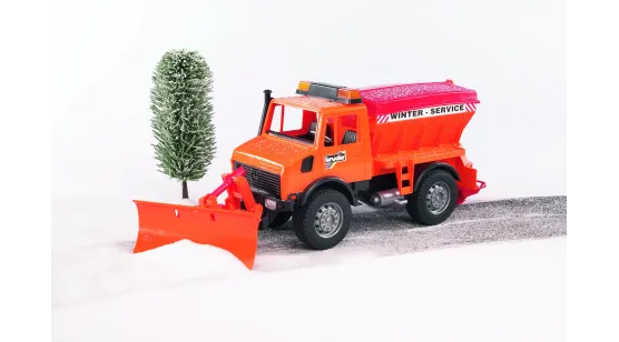 Pług Śnieżny Mercedes-Benz Unimog