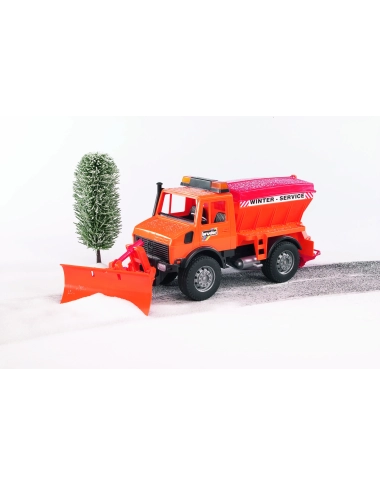 Pług Śnieżny Mercedes-Benz Unimog