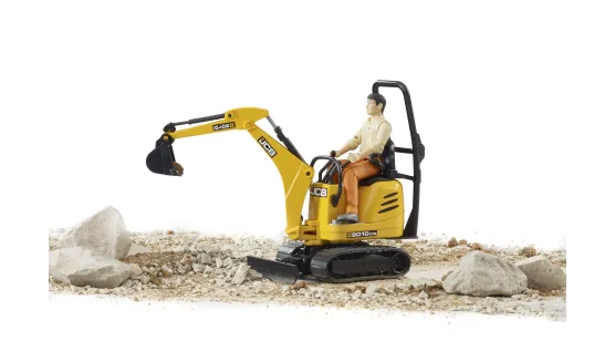 Mikrokoparka JCB 8010 CTS + pracownik