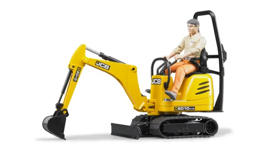 Mikrokoparka JCB 8010 CTS + pracownik