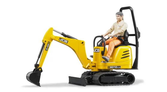 Mikrokoparka JCB 8010 CTS + pracownik