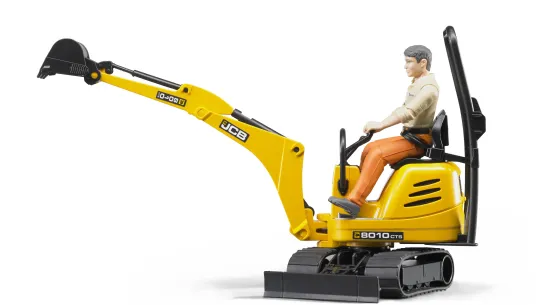 Mikrokoparka JCB 8010 CTS + pracownik