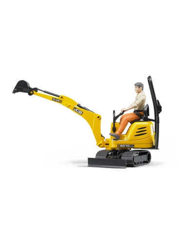 Mikrokoparka JCB 8010 CTS + pracownik