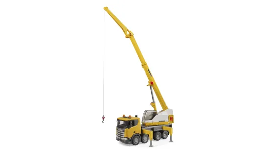 Ciężarówka Scania Super 560R z dźwigiem Liebherr