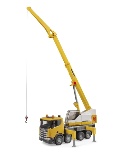 Ciężarówka Scania Super 560R z dźwigiem Liebherr