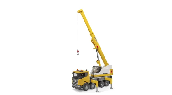 Ciężarówka Scania Super 560R z dźwigiem Liebherr